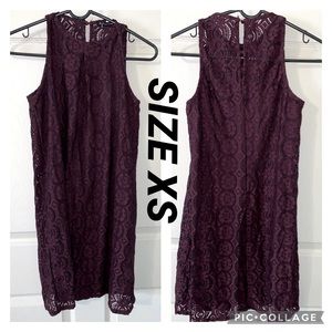 Lace Maroon/Burgundy Dress